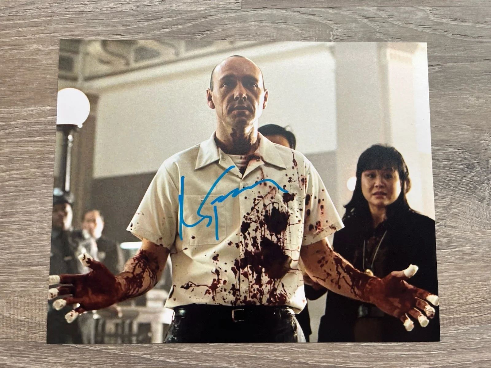 Kevin Spacey — Kevin Spacey Signed Seven 8x10 Photo Se7en John Doe, изображение 4