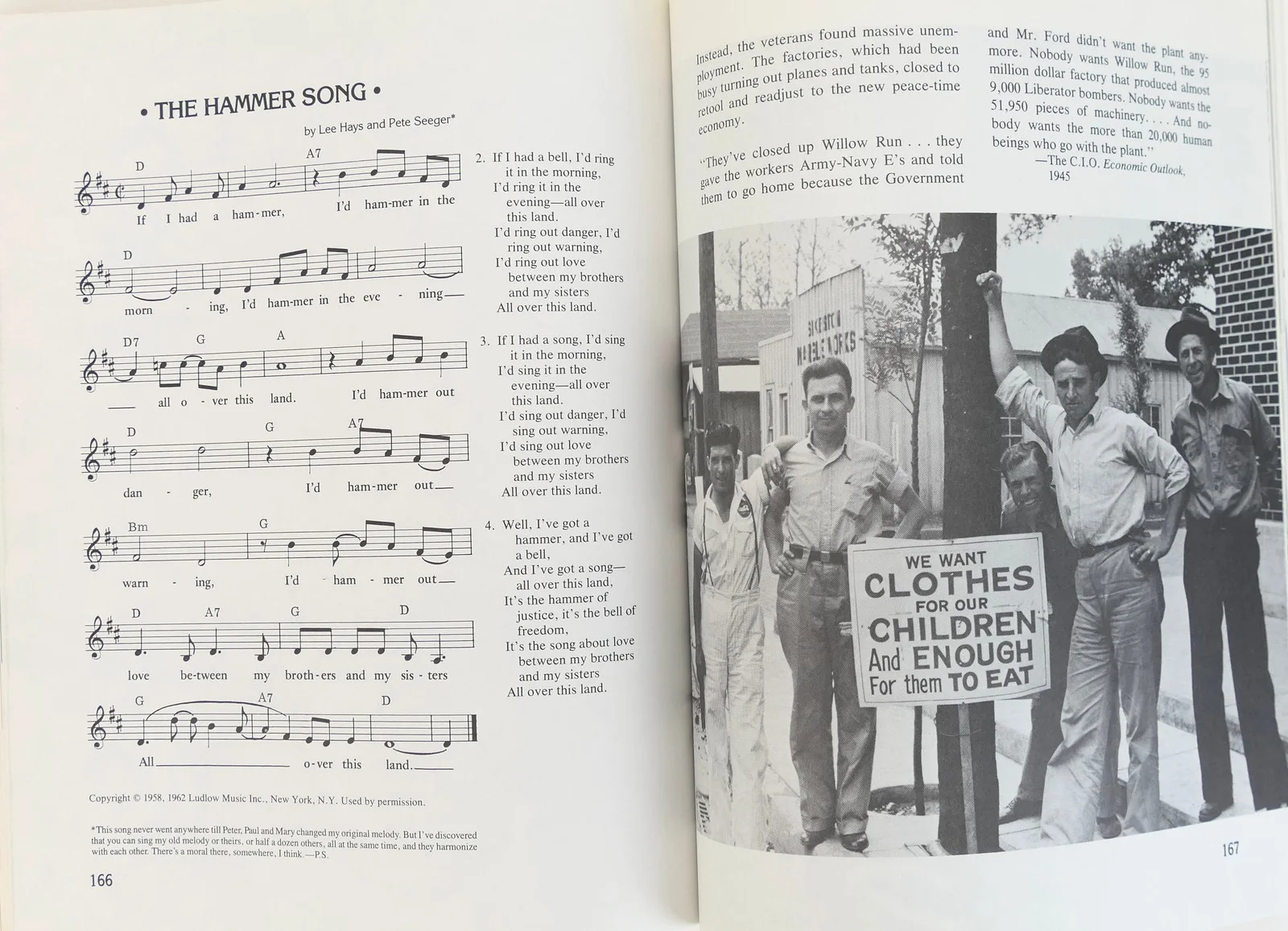 SEEGER, Pete. : "Carry It On! A History in Song and Picture" - SIGNED, изображение 3