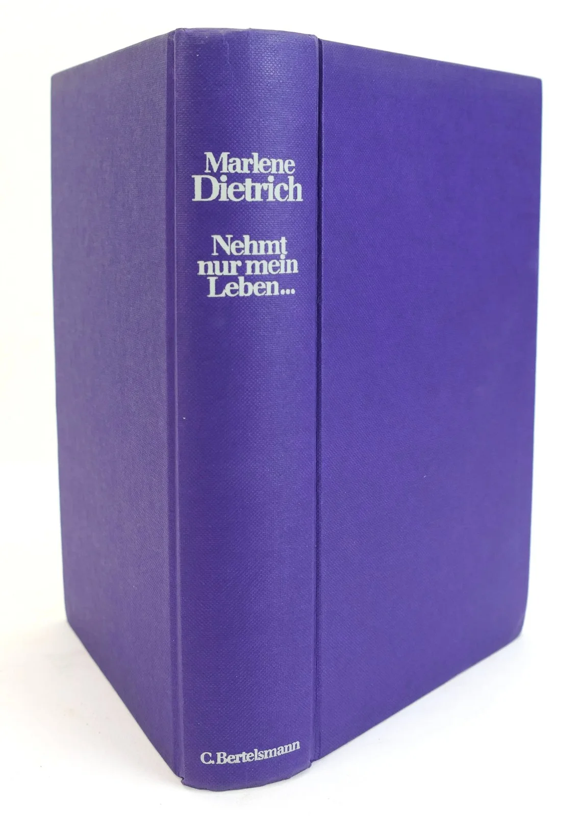 DIETRICH, Marlene : "Nehmt nur mein Leben...." - SIGNED, image 4