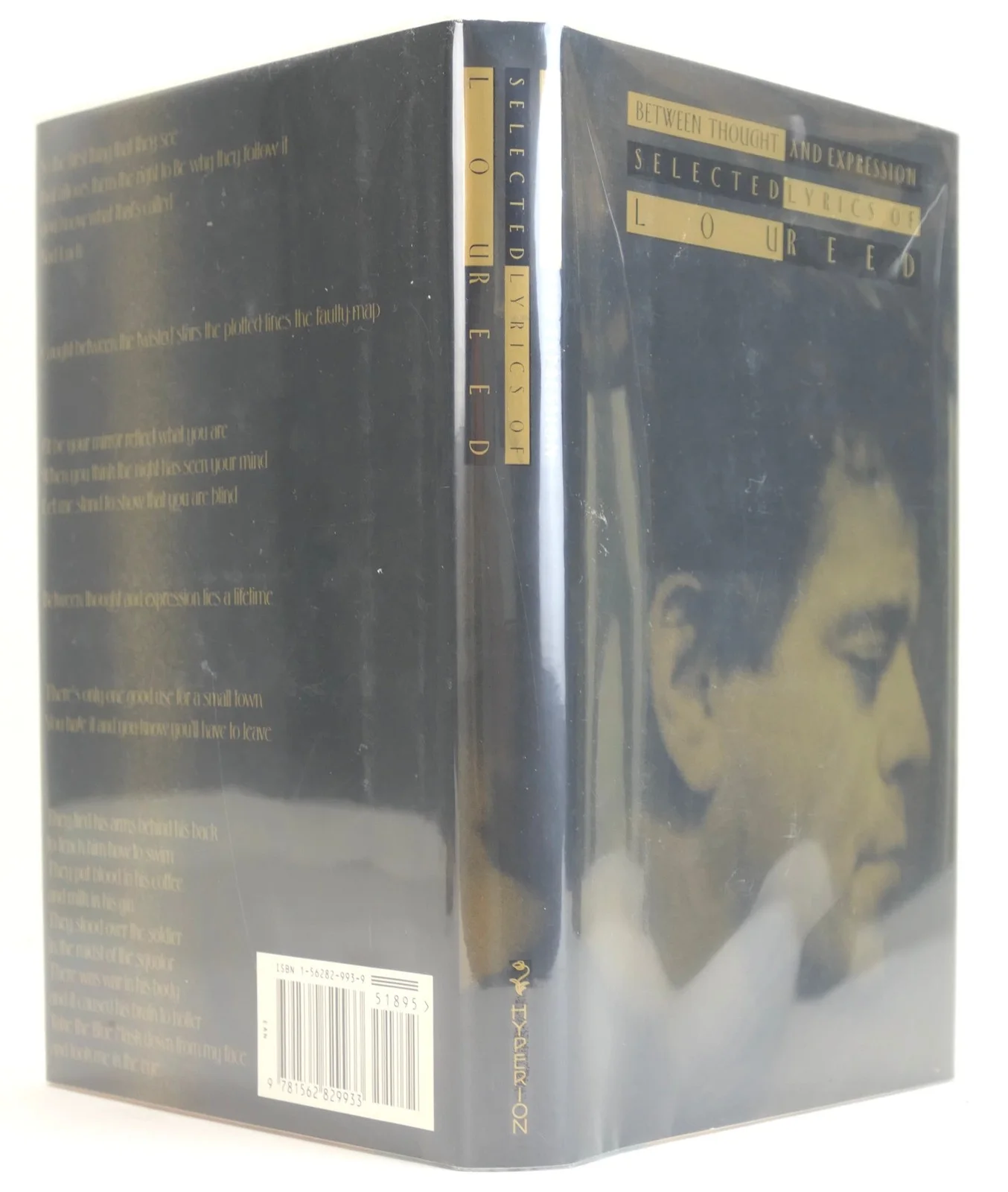 REED, Lou: "Between Thought and Expression: Selected Lyrics " -SIGNED, image 3