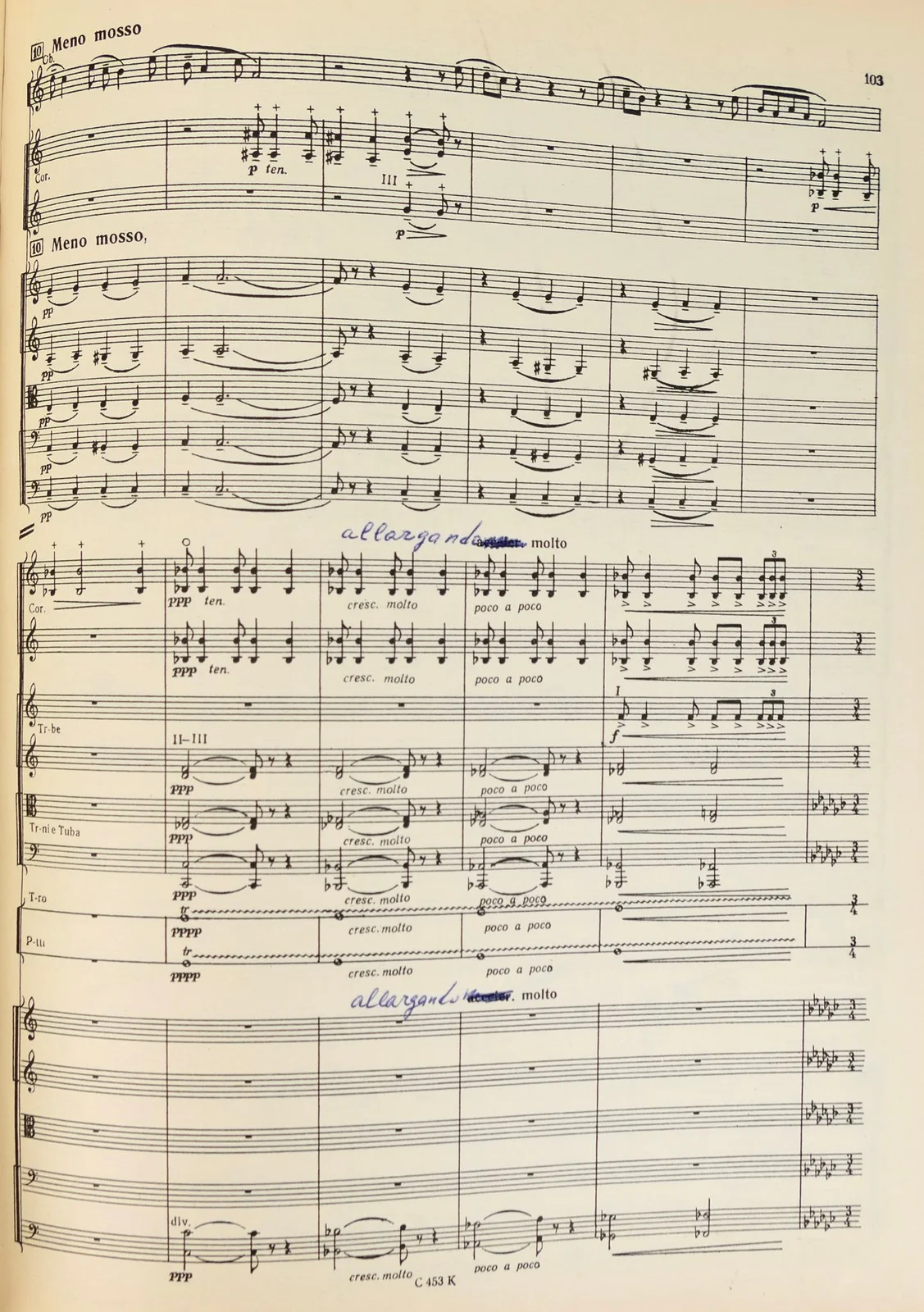 "Symphony no. 4 in C minor, op. 54" - Inscribed to Dimitri Mitropoulos, image 5