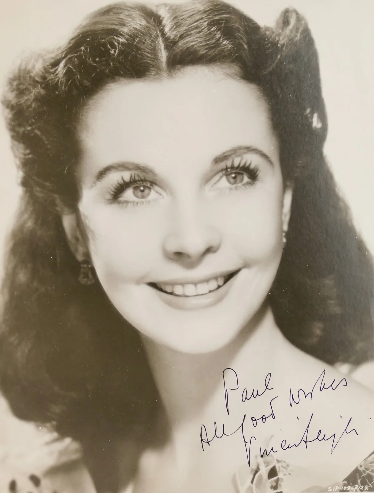 LEIGH, Vivien.: Signed Photograph in Gone with the Wind, изображение 3