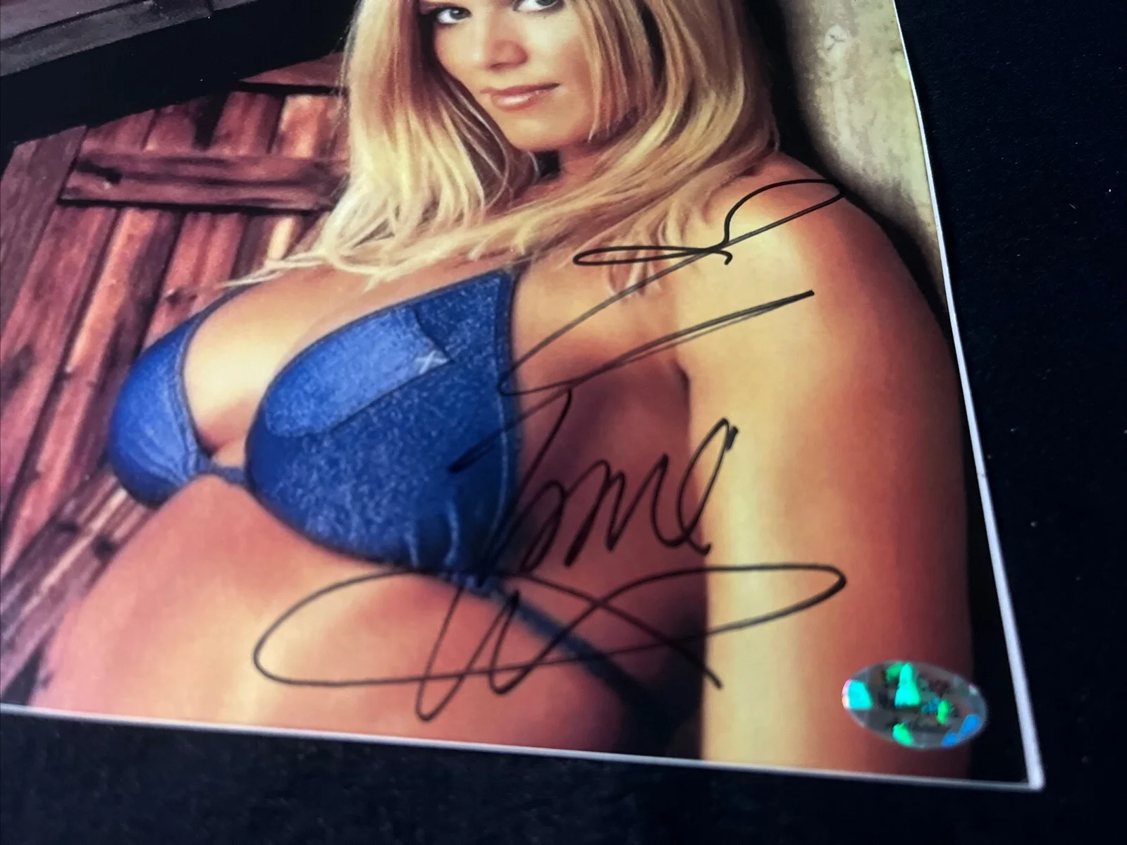 Torrie Wilson Signed 8x10 Photo WWE WWF DIVA Autographed COA Rare, image 2