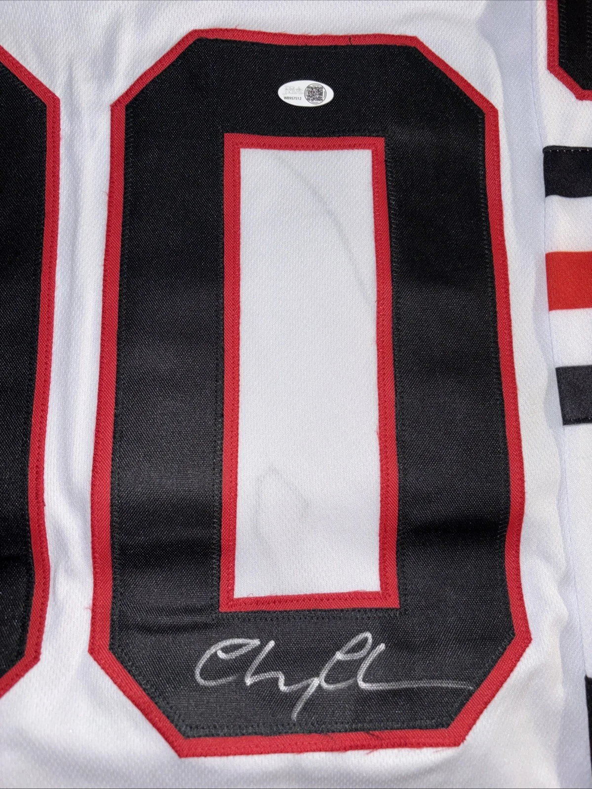 chevy chase — Chevy Chase Signed "Christmas Vacation" Blackhawks Jersey JSA COA Griswold Movie, image 3