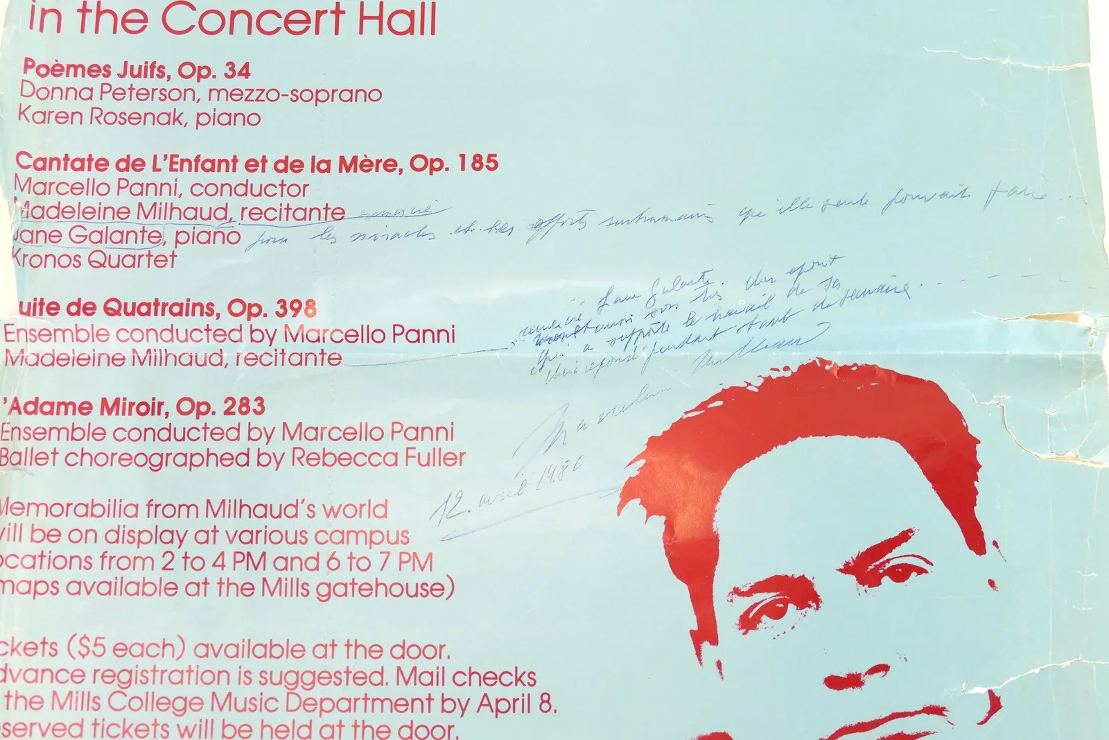 Milhaud, Darius. (1892–1974) IMPORTANT ARCHIVE, image 4