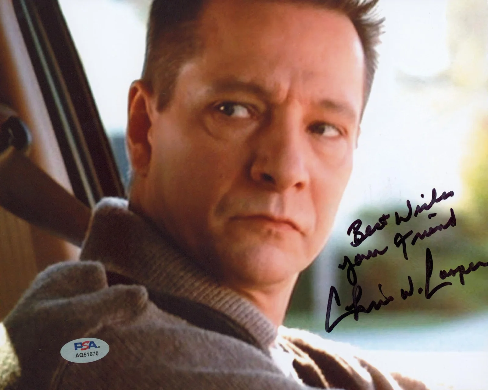 Chris Cooper — Chris Cooper American Beauty "Best Wishes" Signed 8x10 Photo PSA/DNA #AQ51670