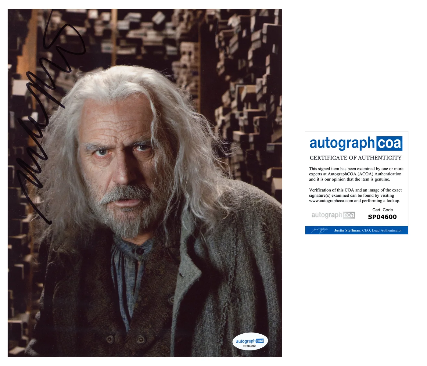 Rade Šerbedžija Harry Potter Autographed Signed 8x10 Photo ACOA, image 2
