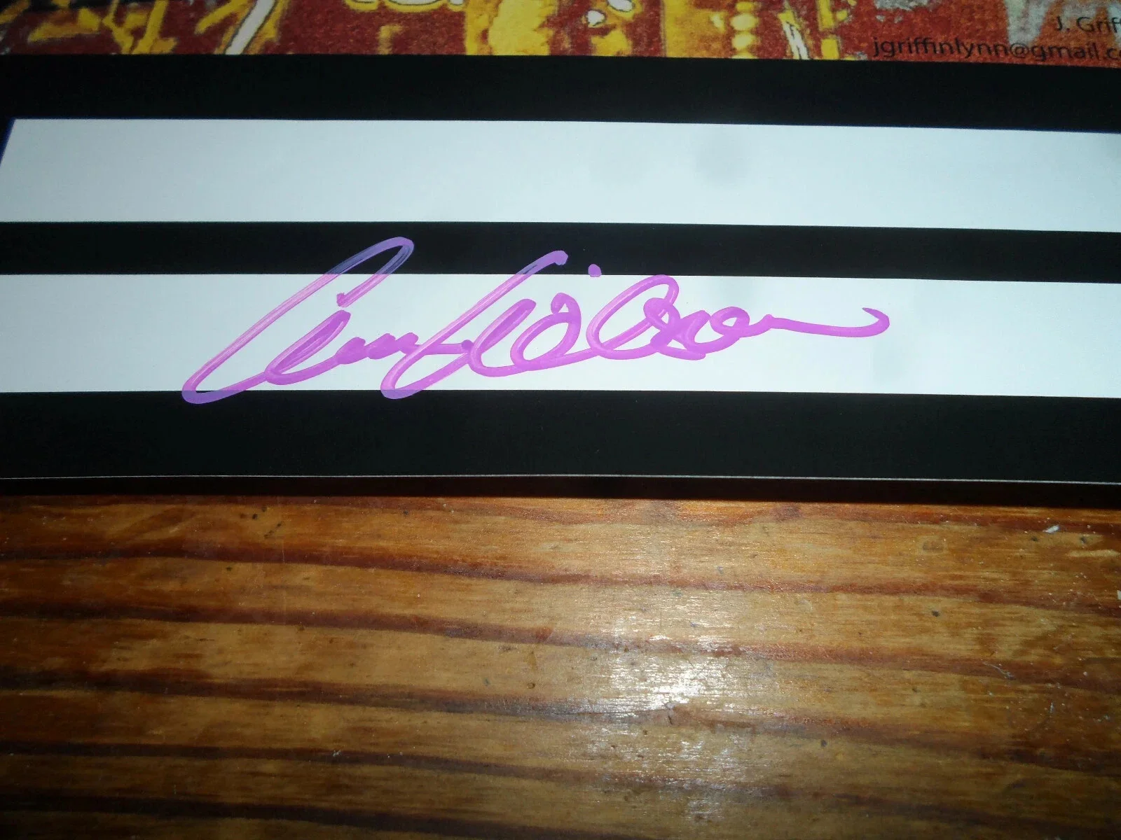 ANN WILSON HEART AUTHENTIC SIGNED/AUTOGRAPHED THE ANN WILSON THING 11X17 POSTER, image 2
