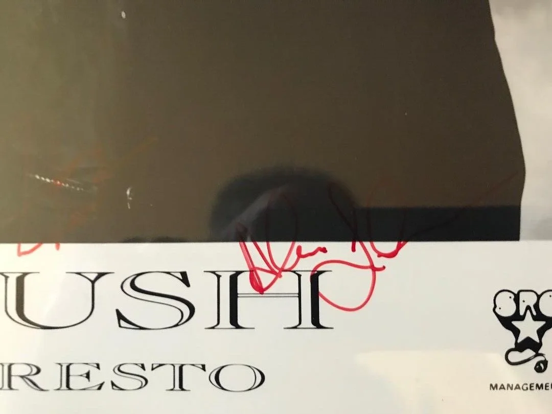RUSH FULLY SIGNED ANTHEM RECORDS/SRO MANAGEMENT PROMO PHOTO X3 JSA/REAL COA'S, изображение 3