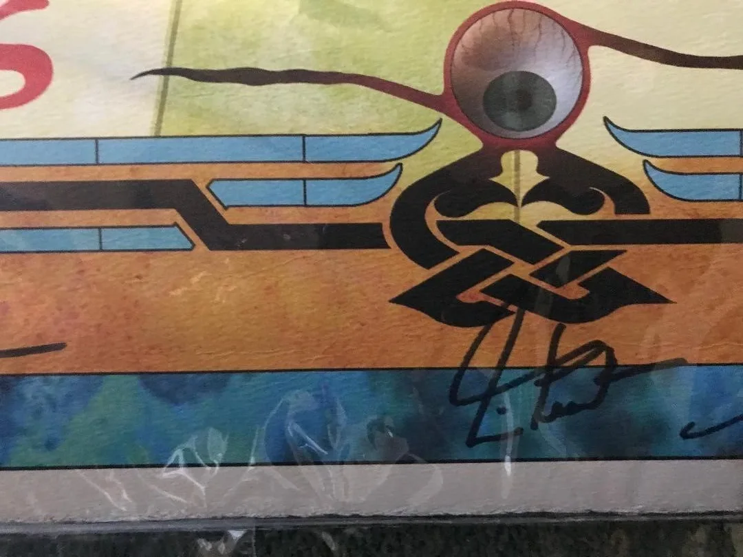 RUSH FULLY SIGNED FEEDBACK LITHO X3 (149/500) COA ROGER EPPERSON VERY NICE SIGS!, image 4