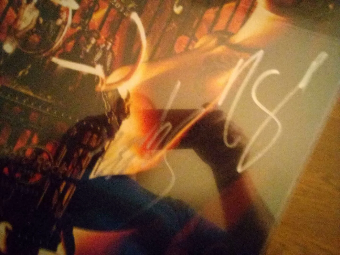 MOTLEY CRUE FULLY SIGNED HARDROCK CONCERT POSTER/ LITHO FULL COA ROGER EPPERSON, изображение 3