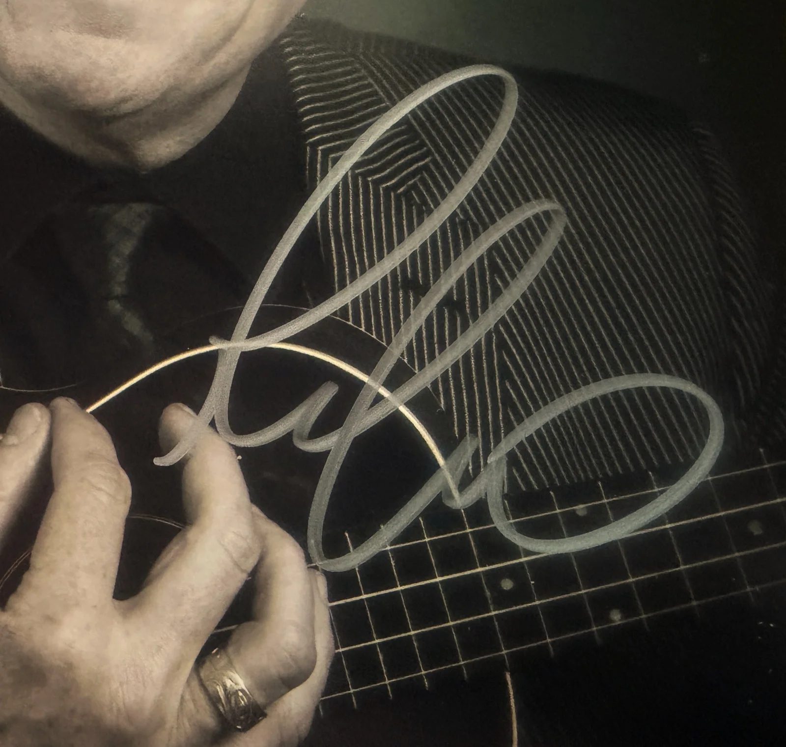 Elvis Costello Rock Pop Icon signed 8x10 photo read description, image 2