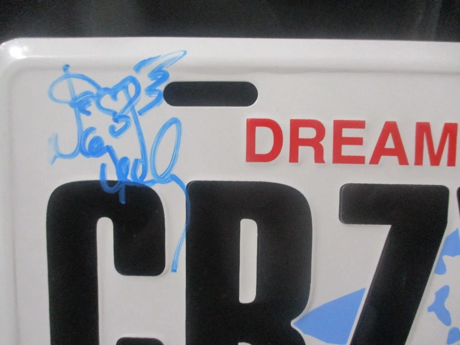 NANCY WILSON HEART AUTHENTIC SIGNED/AUTOGRAPHED RARE CRAZY ON YOU LICENSE PLATE, изображение 3