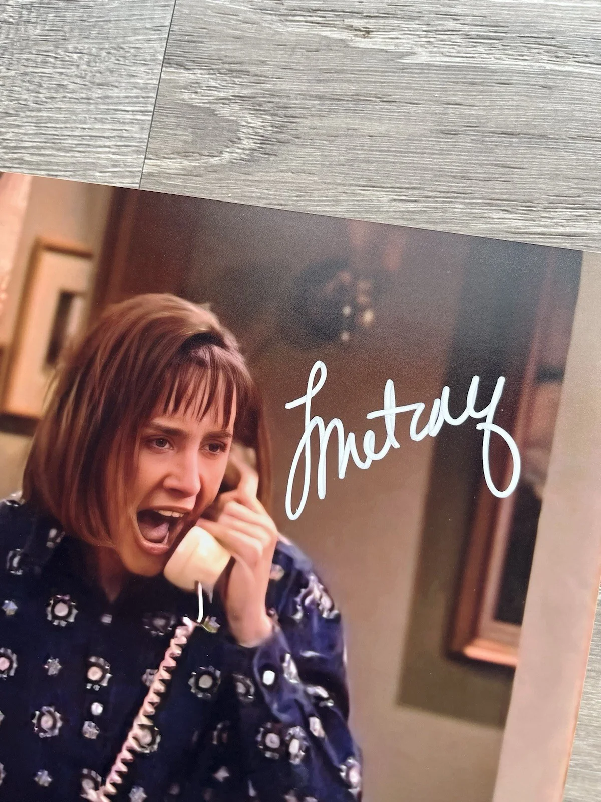 Laurie Metcalf — Laurie Metcalf Signed Roseanne 8x10 Photo Beckett COA Aunt Jackie, изображение 4