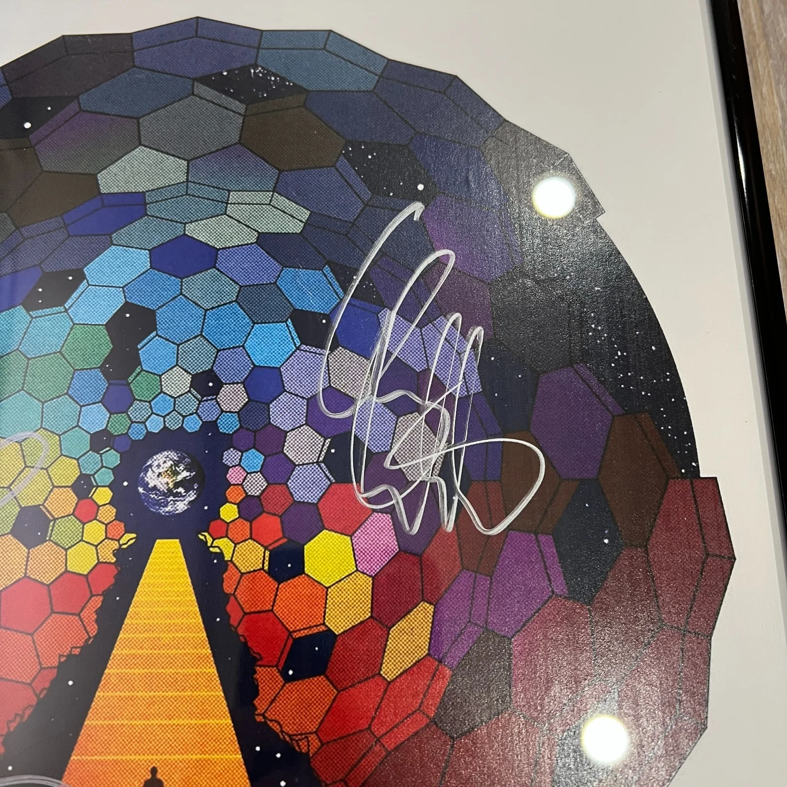 Muse 'The Resistance' Signed Autographed Full Band Framed Print [JSA], image 4