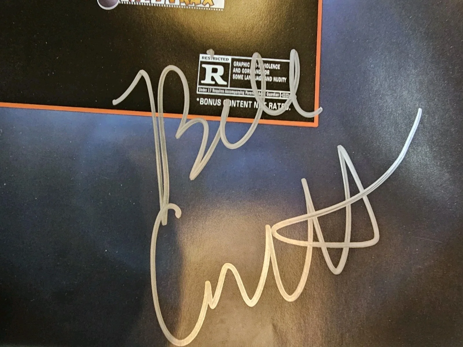 Casper Van Dien, Dina Meyer, Denise Richards — Riff Trax Starship Troopers 2 Sided Movie Poster Autographed by 3 Cast Riffers, изображение 3