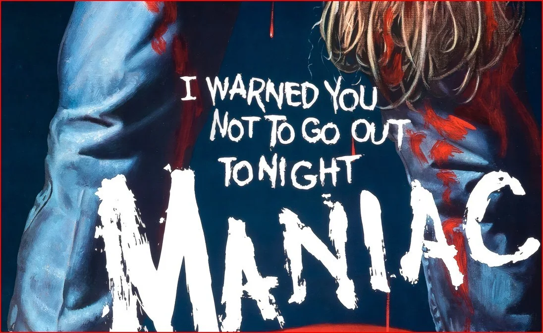 Maniac 1980 Horror Crime Movie Restored 27.2" x 41" US One Sheet Poster, изображение 4
