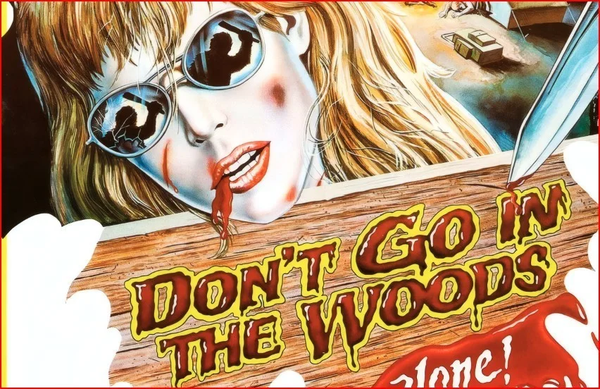 Don't Go In The Woods 1981 Horror Restored 27.2" x 41" US One Sheet Poster, image 4