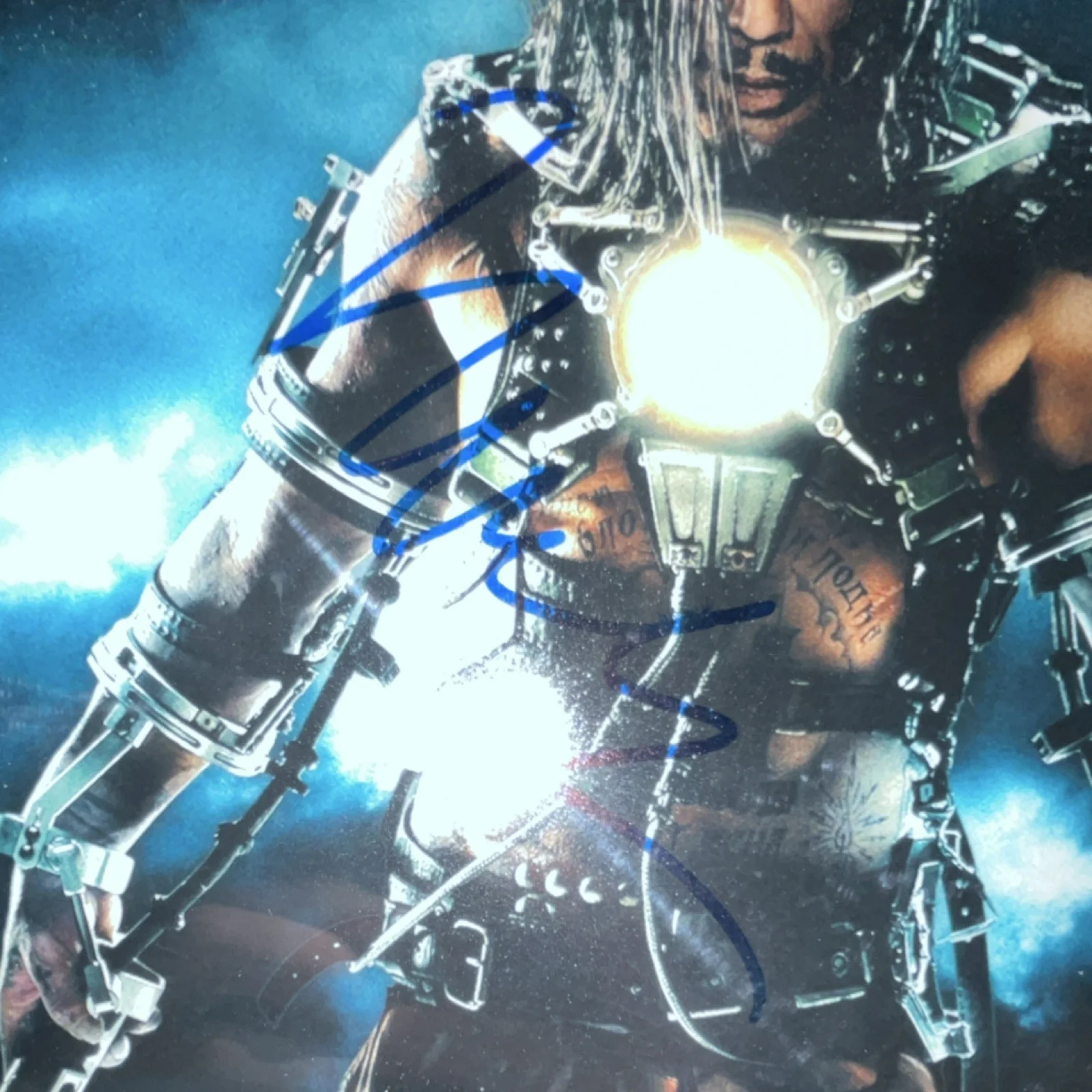 Iron Man 2 Whiplash Mickey Rourke Original Autographed Movie Photo 13x15, изображение 2