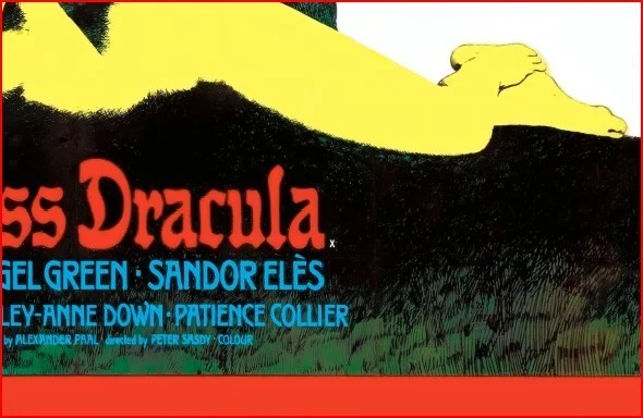 Countess Dracula 1971 Hammer Horror Restored 27.2" x 41" US One Sheet, image 4