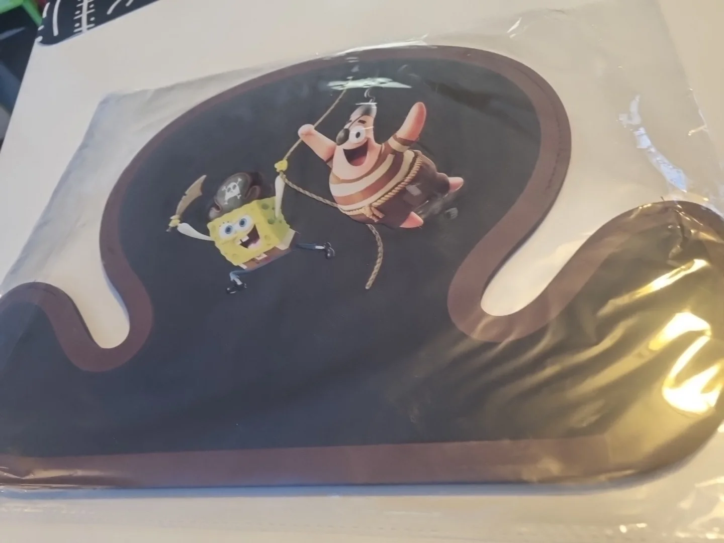 spongebob search for squarepants movie promotional promo foam hat New, изображение 3