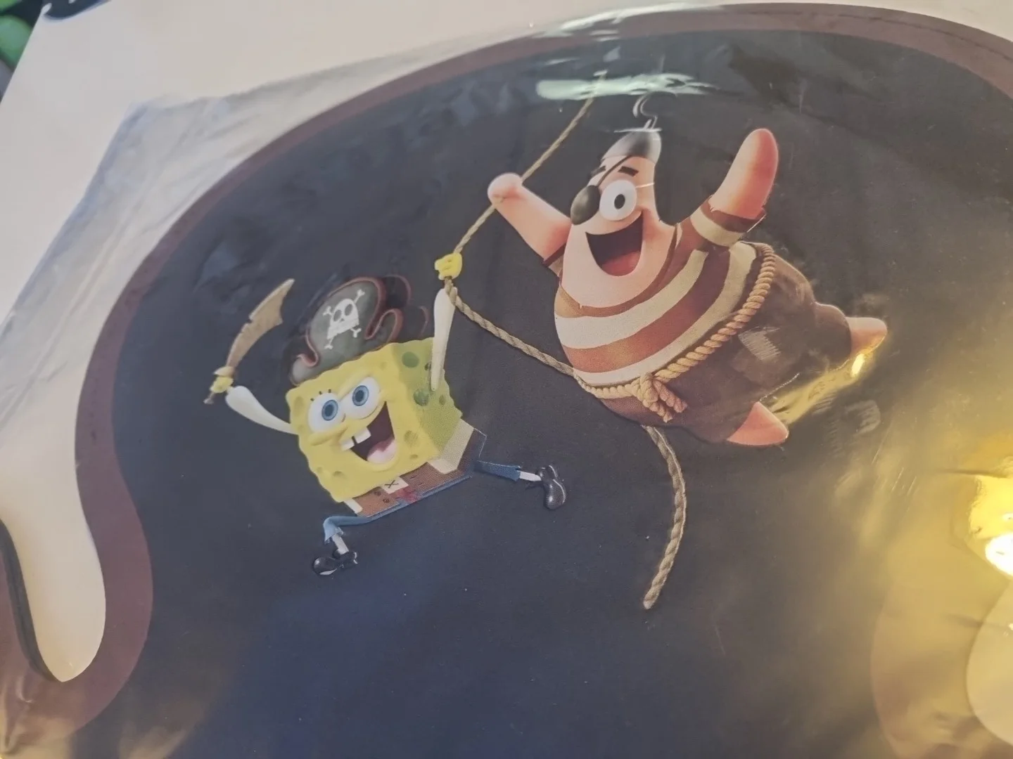 spongebob search for squarepants movie promotional promo foam hat New, изображение 4