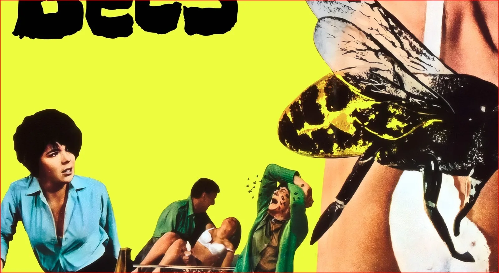 The Deadly Bees - 1967 Amicus Horror / Fantasy Restored 27.2" x 41" US One Sheet, изображение 5
