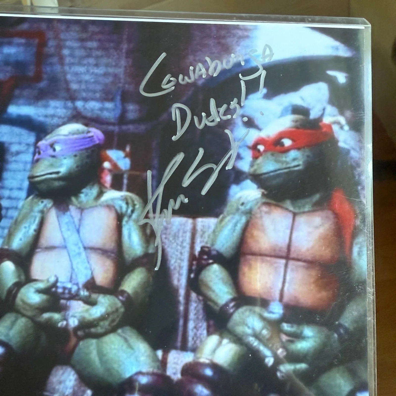 Kenn Scott — Kenn Scott Signature 8x10 Raphael Teenage Mutant Ninja Turtle, image 4