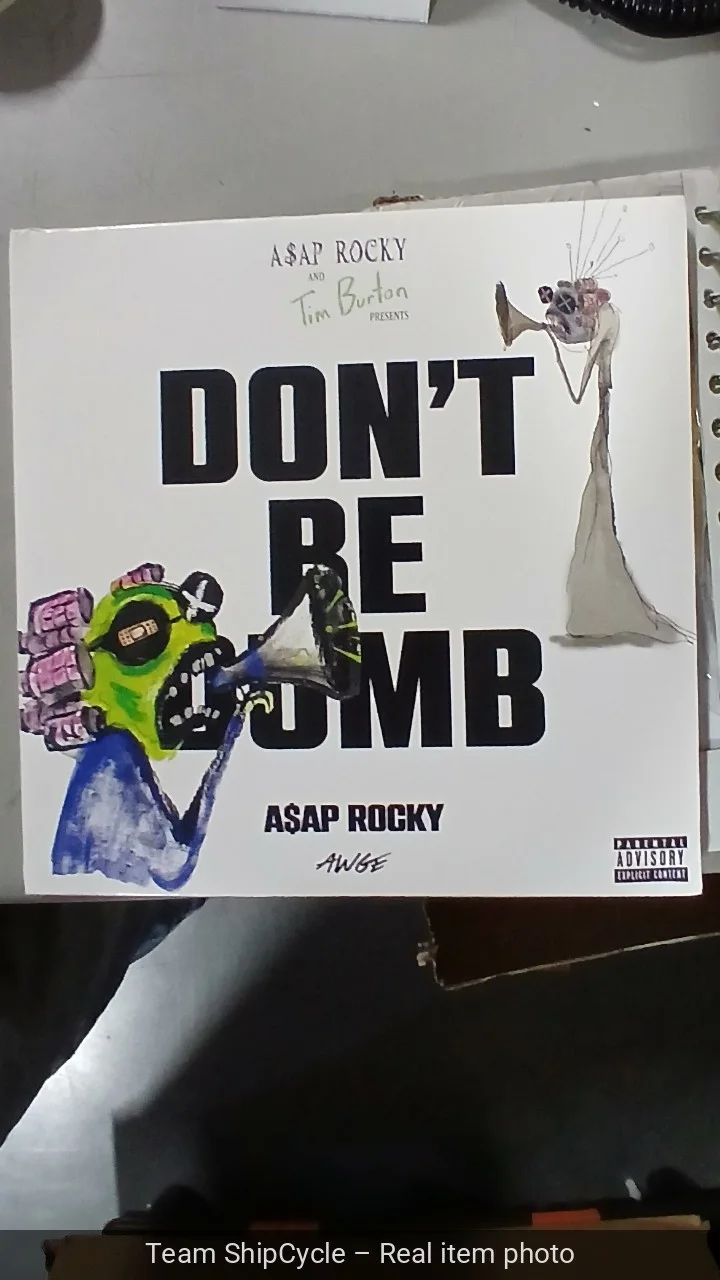 GR1M SIGNED 2 DISC VINYL LP SIGNED INSERT BY ASAP ROCKY LIMITED EDITION G2U, image 3