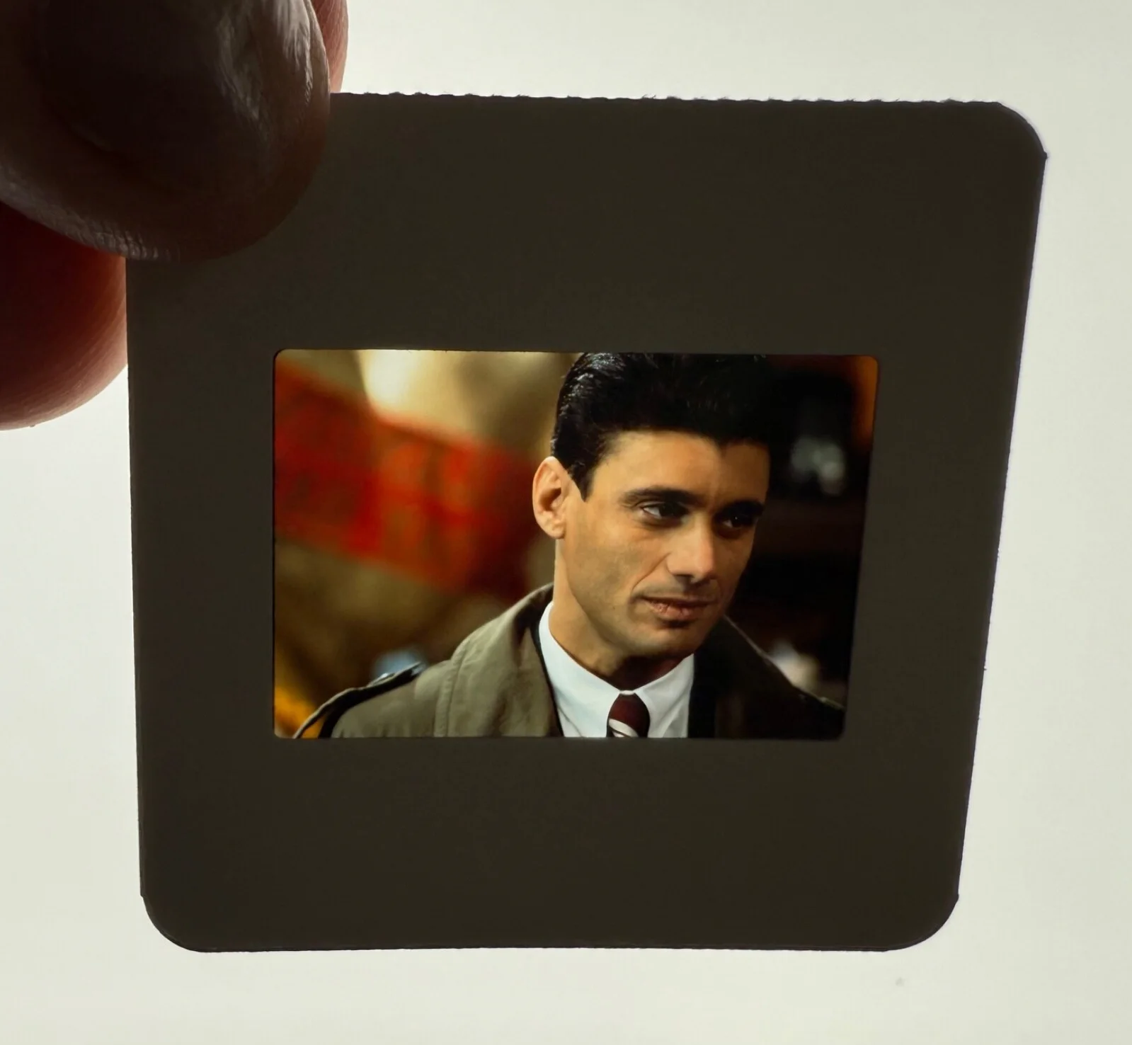 RARE 1992 Raising Cain Mounted Film Cell (Steven Bauer) Colour, image 2