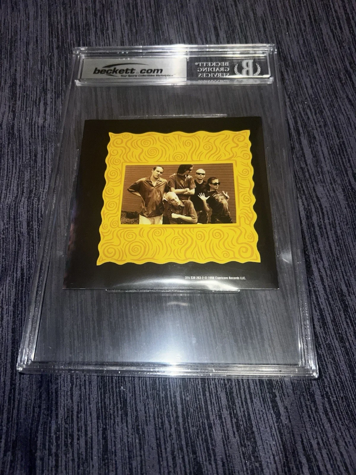 Nick Hexum Signed 311 Live 1998 CD Booklet Music Legend Beckett, image 2