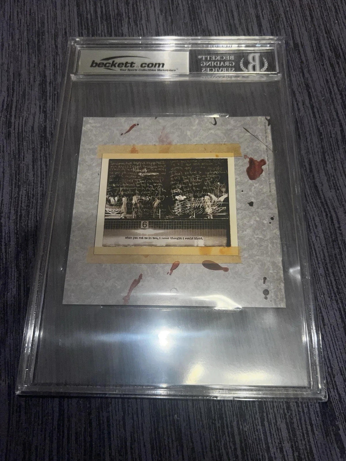 Jacoby Shaddix & Tobin Signed Getting Away With Murder CD Booklet Beckett, image 2