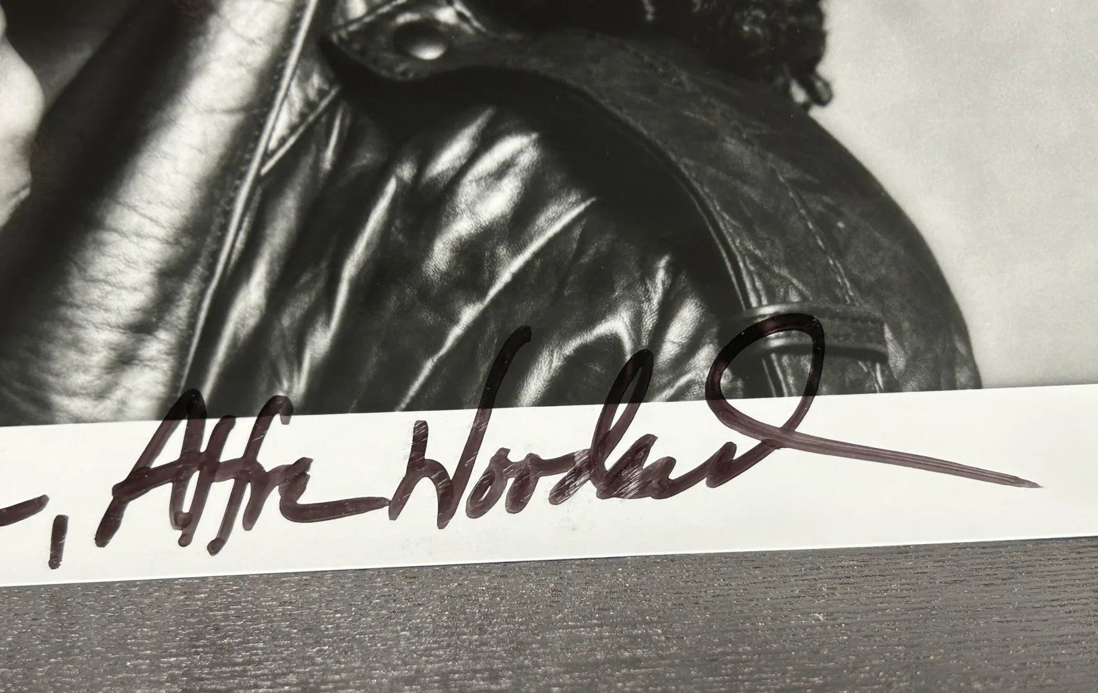 Alfre Woodard — ALFRE WOODARD HAND SIGNED 8x10 PHOTO Original Autograph STAR TREK: FIRST CONTACT, изображение 3