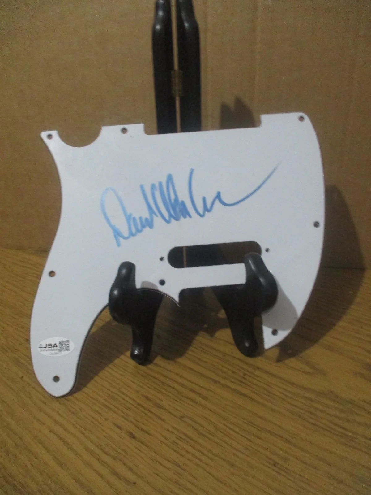 DAVID ALLAN COE (RIP) SIGNED/AUTOGRAPHED PICKGUARD-RARE FULL SIGNATURE -JSA CERT, image 2