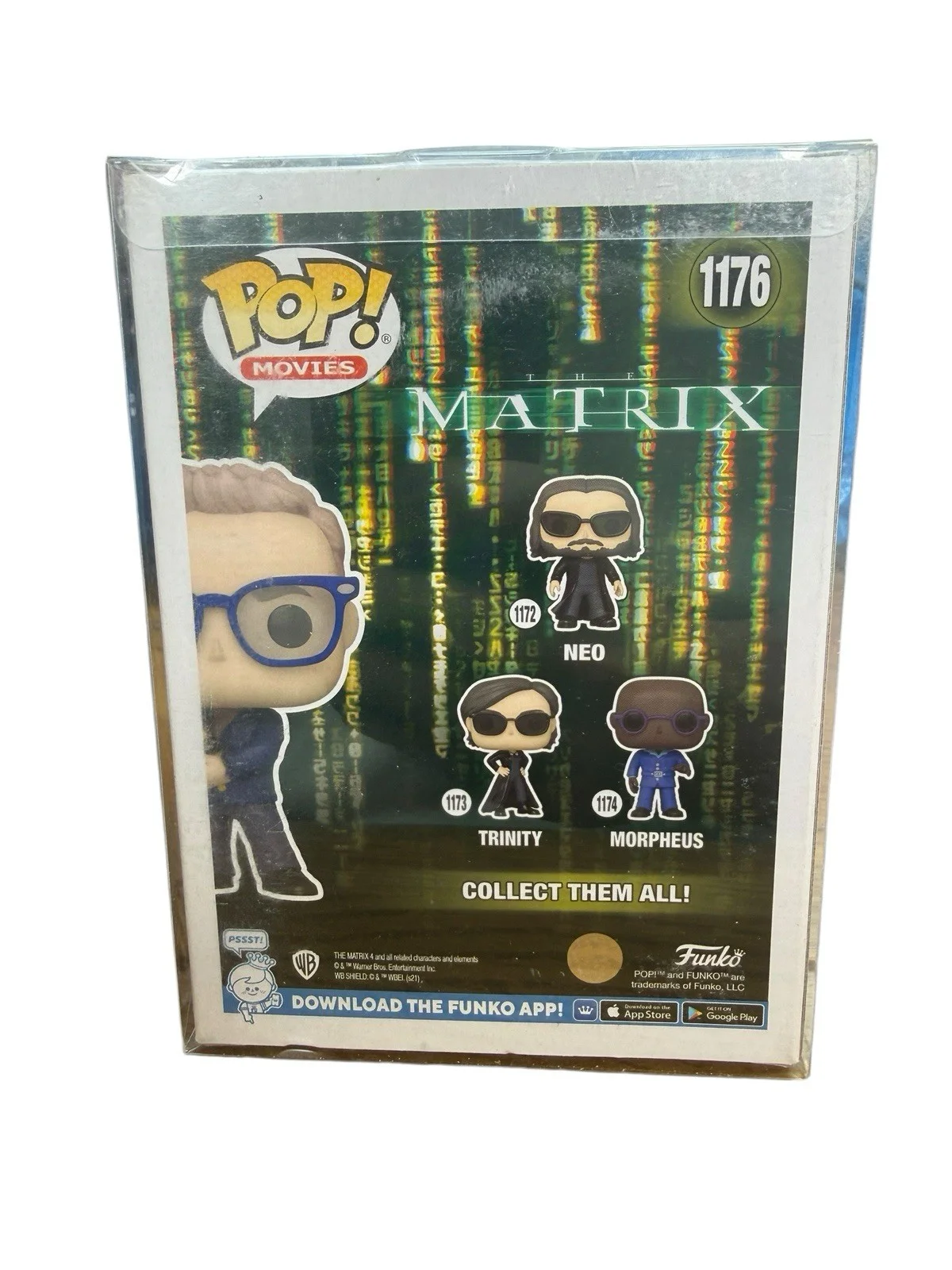 Neil Patrick Harris Autographed Matrix Resurrections The Analyst Funko Pop #1176, image 3