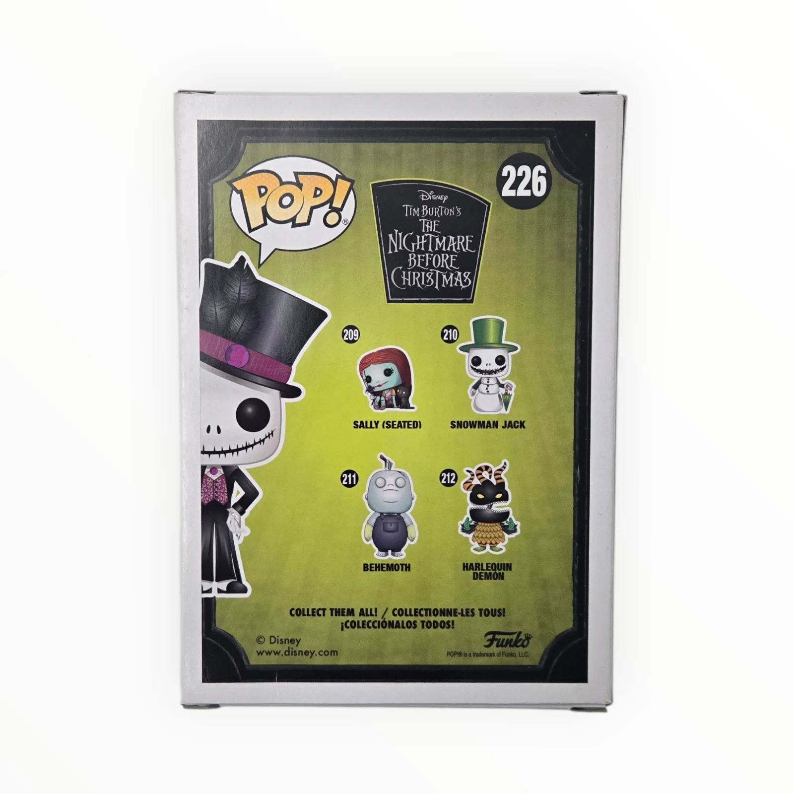 Chris Sarandon — Chris Sarandon Signed Funko Pop Jack Dapper Christmas Disney 15 Diamond JSA 66, изображение 3