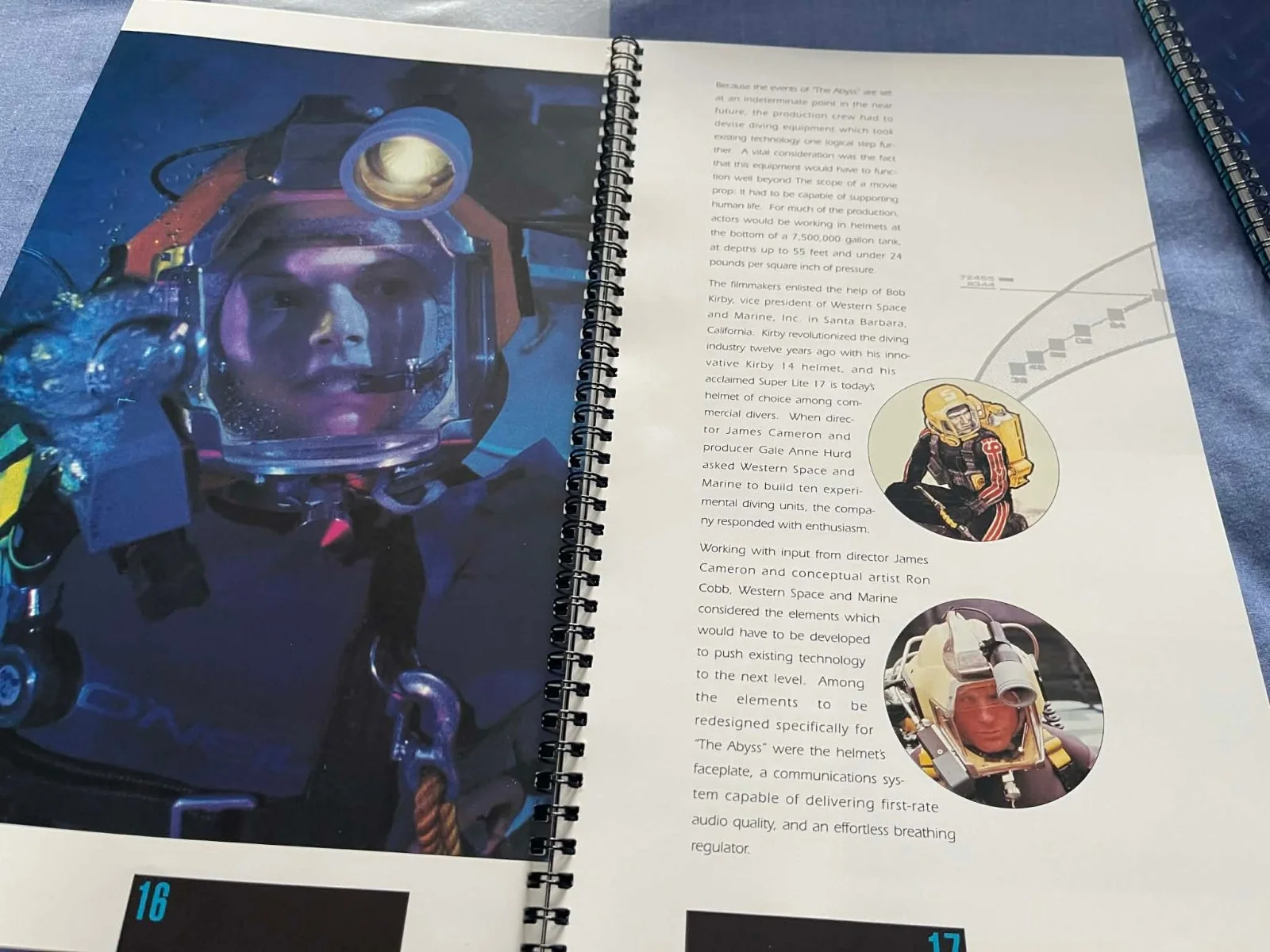The Abyss - Orignal USA 1989 Cinema Film Movie Press Kit, with 14 PHOTOS, изображение 4