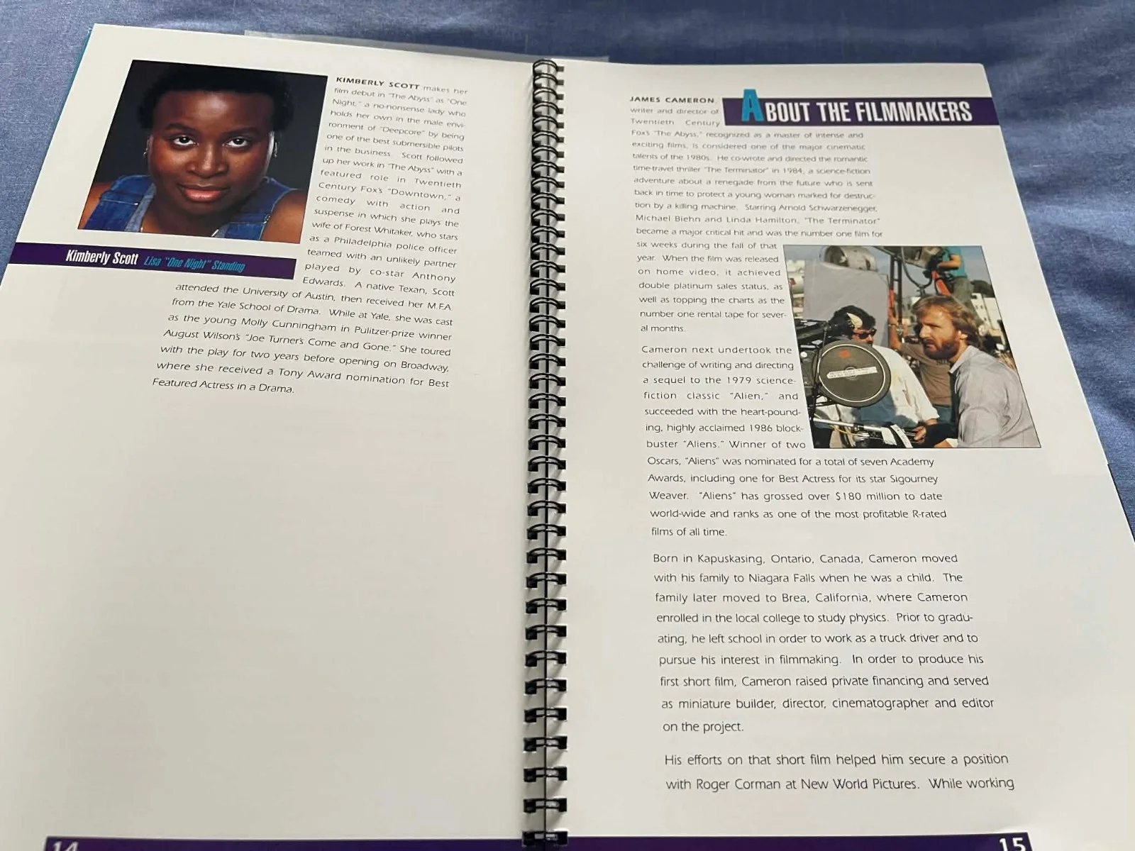 The Abyss - Orignal USA 1989 Cinema Film Movie Press Kit, with 14 PHOTOS, изображение 5