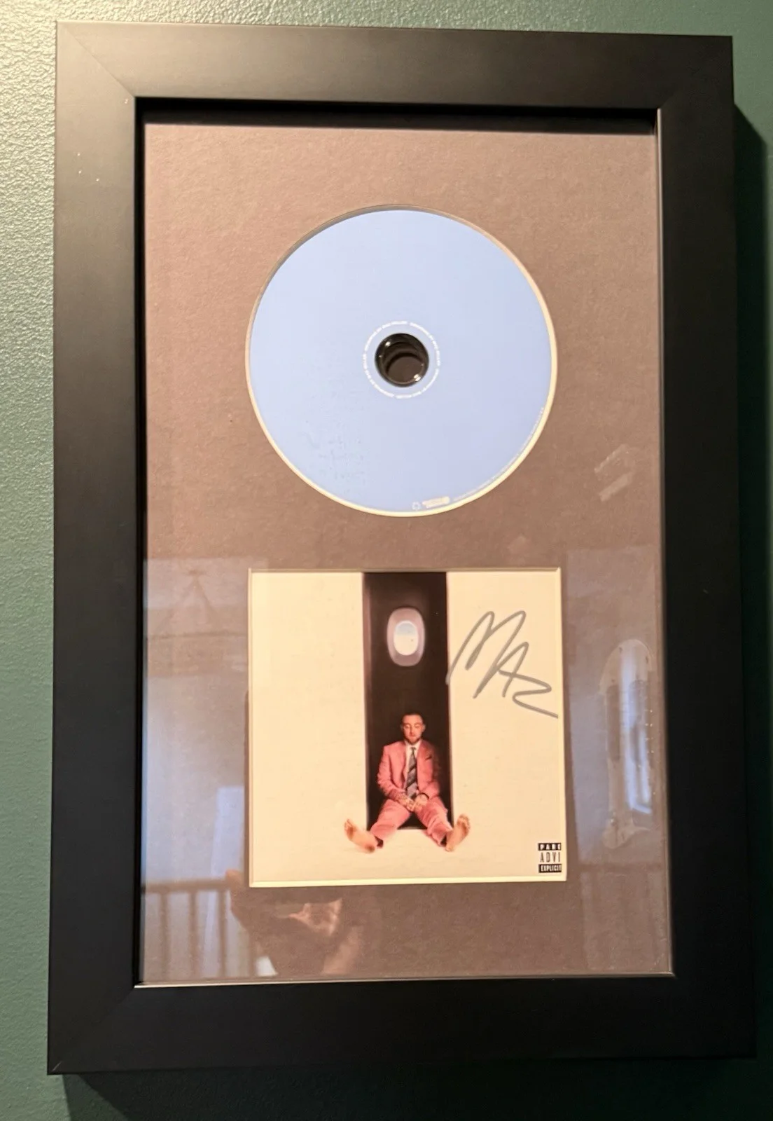 MAC MILLER SIGNED SWIMMING CD 🌊 RARE!! SIGNED AT HOTEL CAFE PERFORMACE, image 3