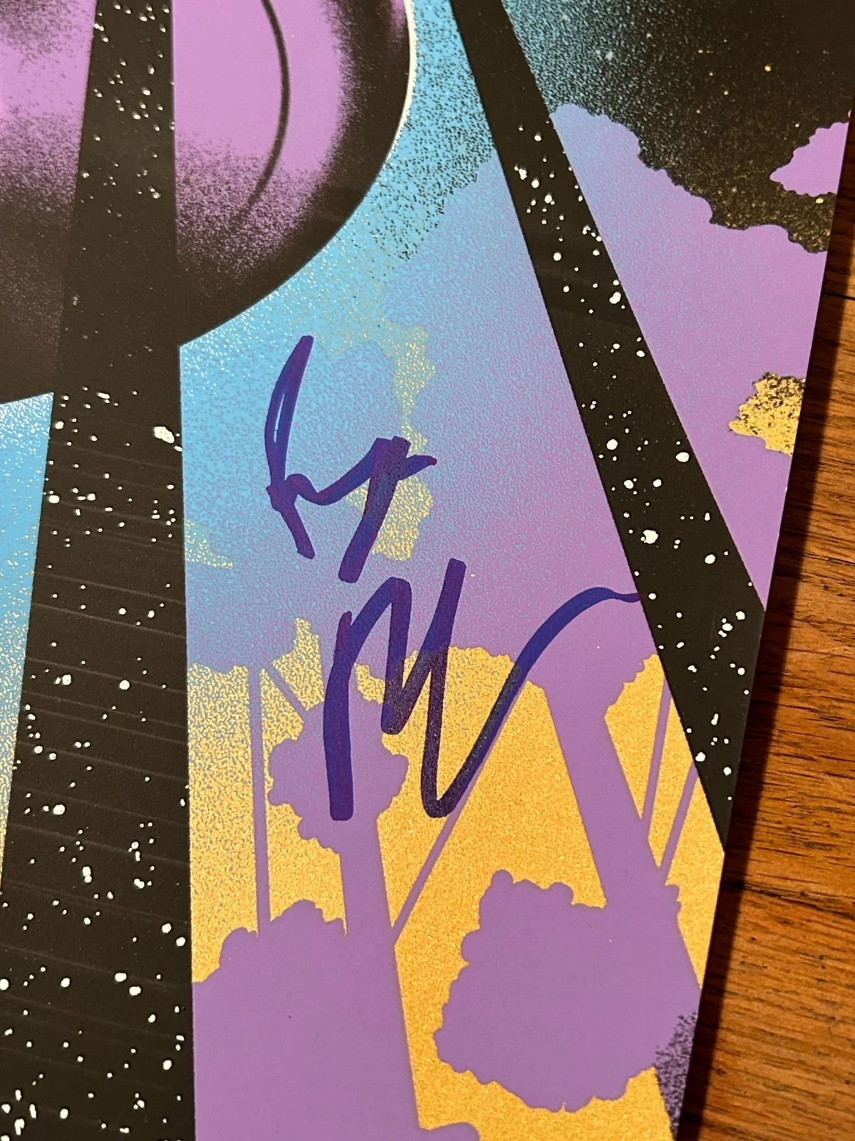SIGNED Band of Horses Tour Poster | Mission Ballroom | 11/4/2021, изображение 5