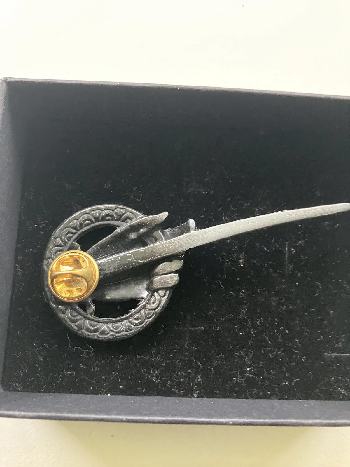 Game of Thrones Hand of the King lapel pin in box gift (os10), image 4