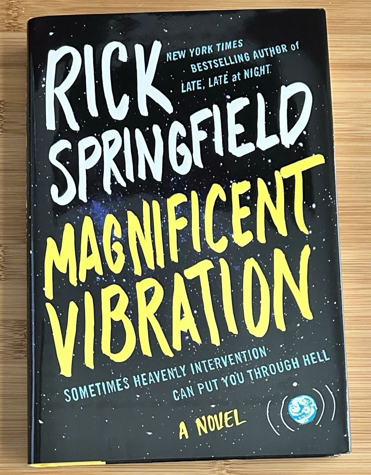 Rick Springfield "Magnificent Vibration" Hardcover Book - Autographed/Signed, image 2
