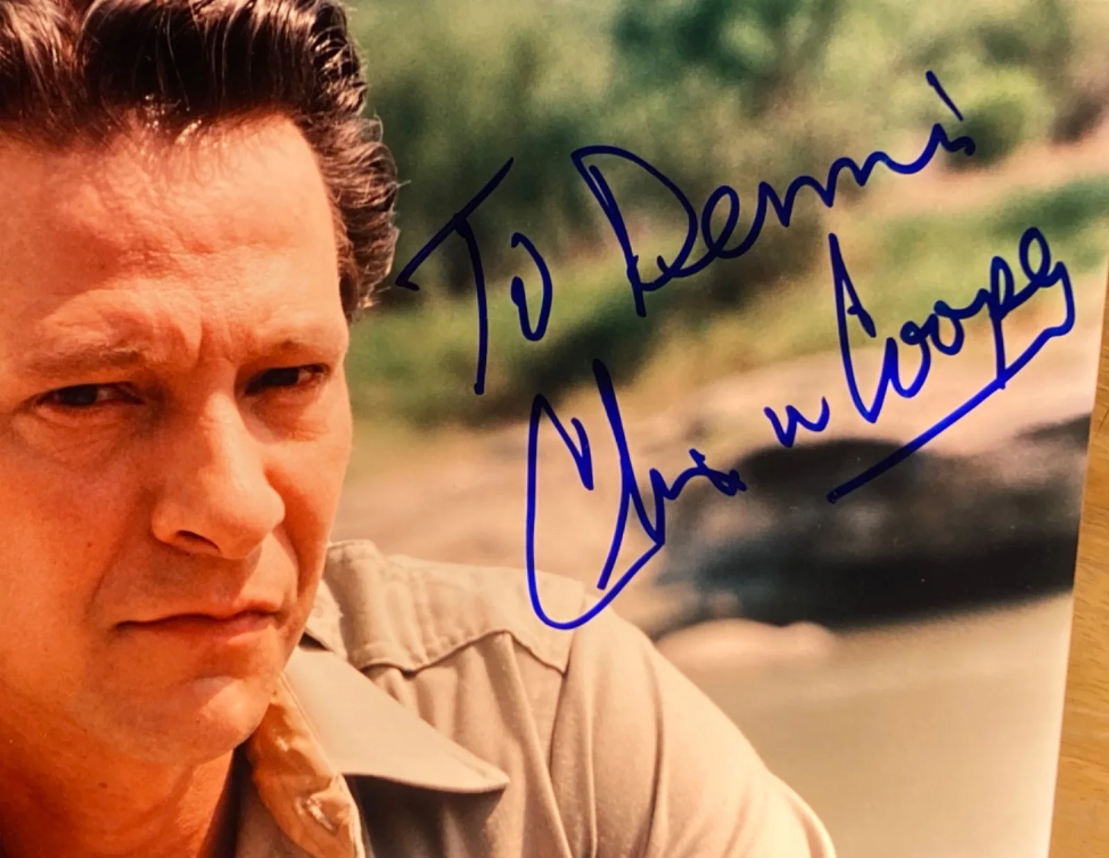 Hand SIGNED Chris Cooper 10x8 Photo Lone Star (Sheriff Sam Deeds), Lonesome Dove, image 3