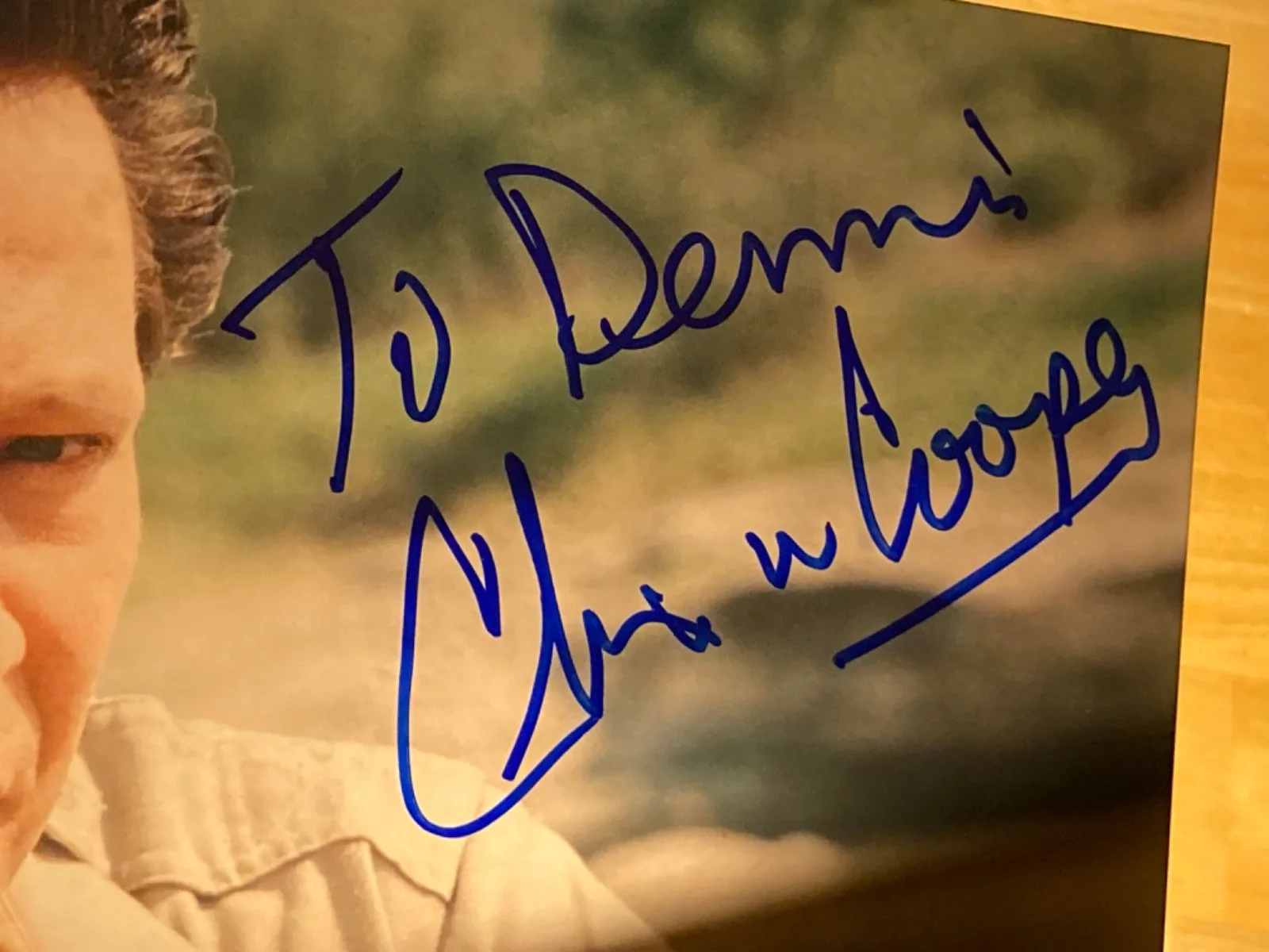 Hand SIGNED Chris Cooper 10x8 Photo Lone Star (Sheriff Sam Deeds), Lonesome Dove, image 4
