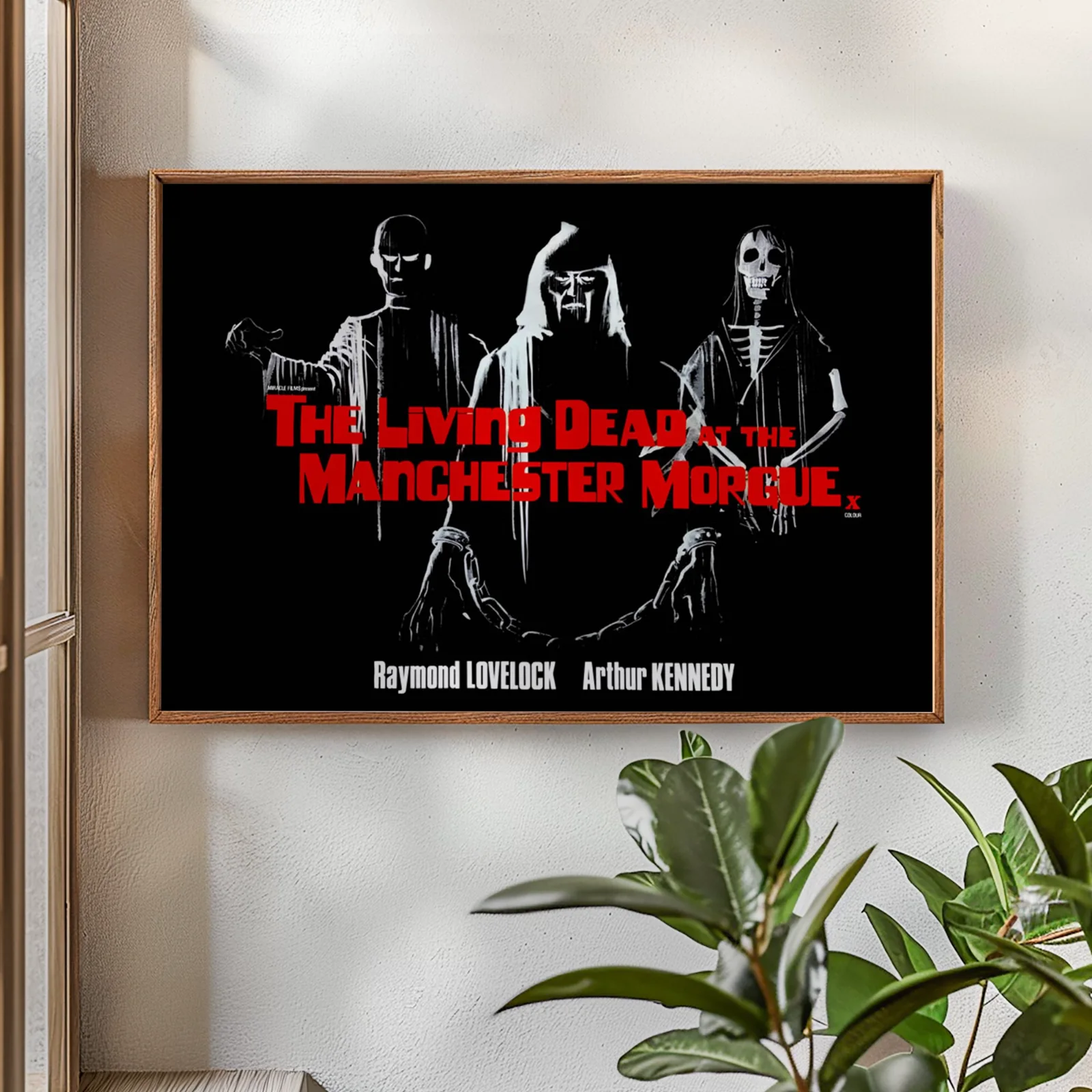 The Living Dead At Manchester Morgue 1974 - Restored 40" x 30" UK Quad Poster, изображение 2