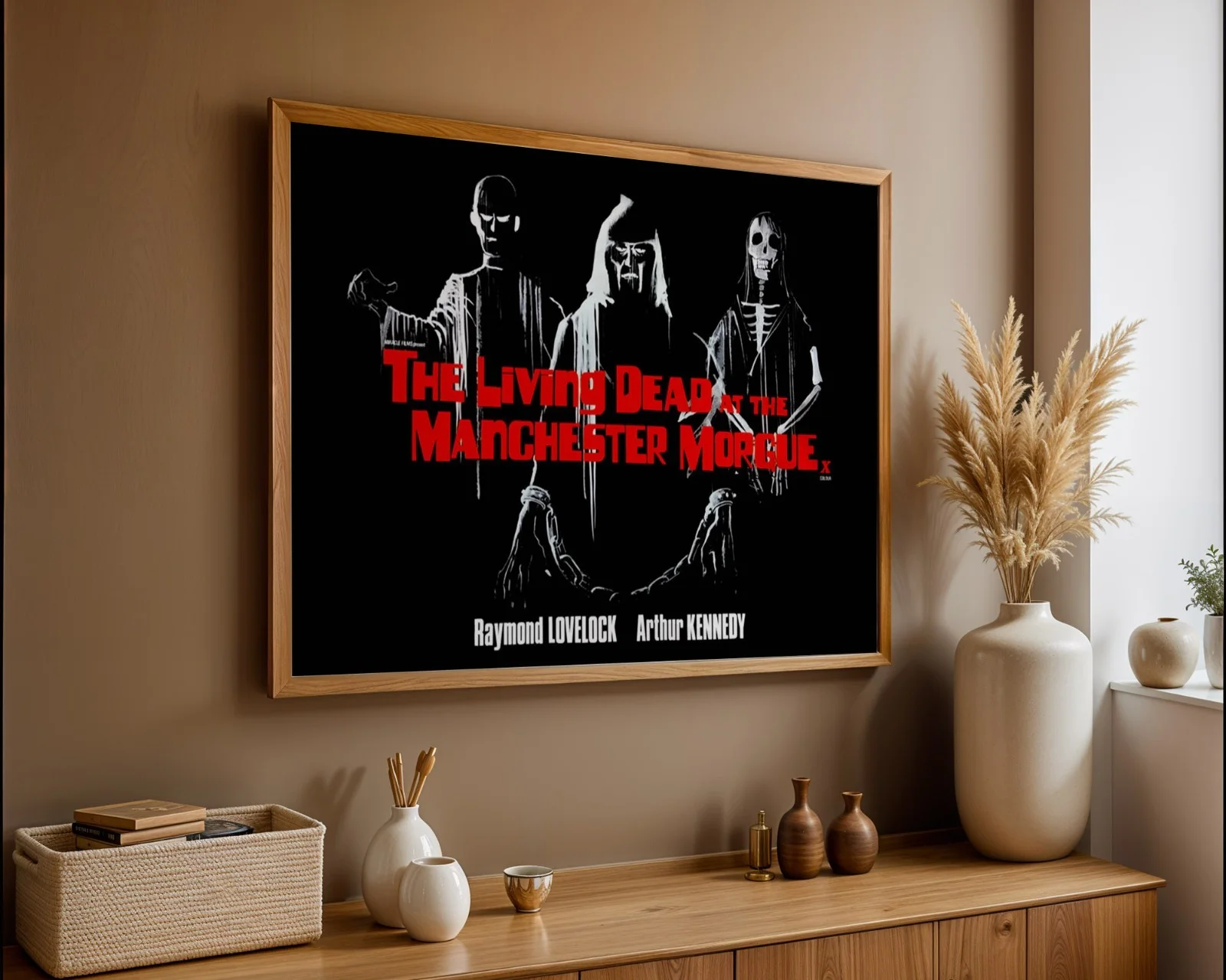 The Living Dead At Manchester Morgue 1974 - Restored 40" x 30" UK Quad Poster, изображение 3