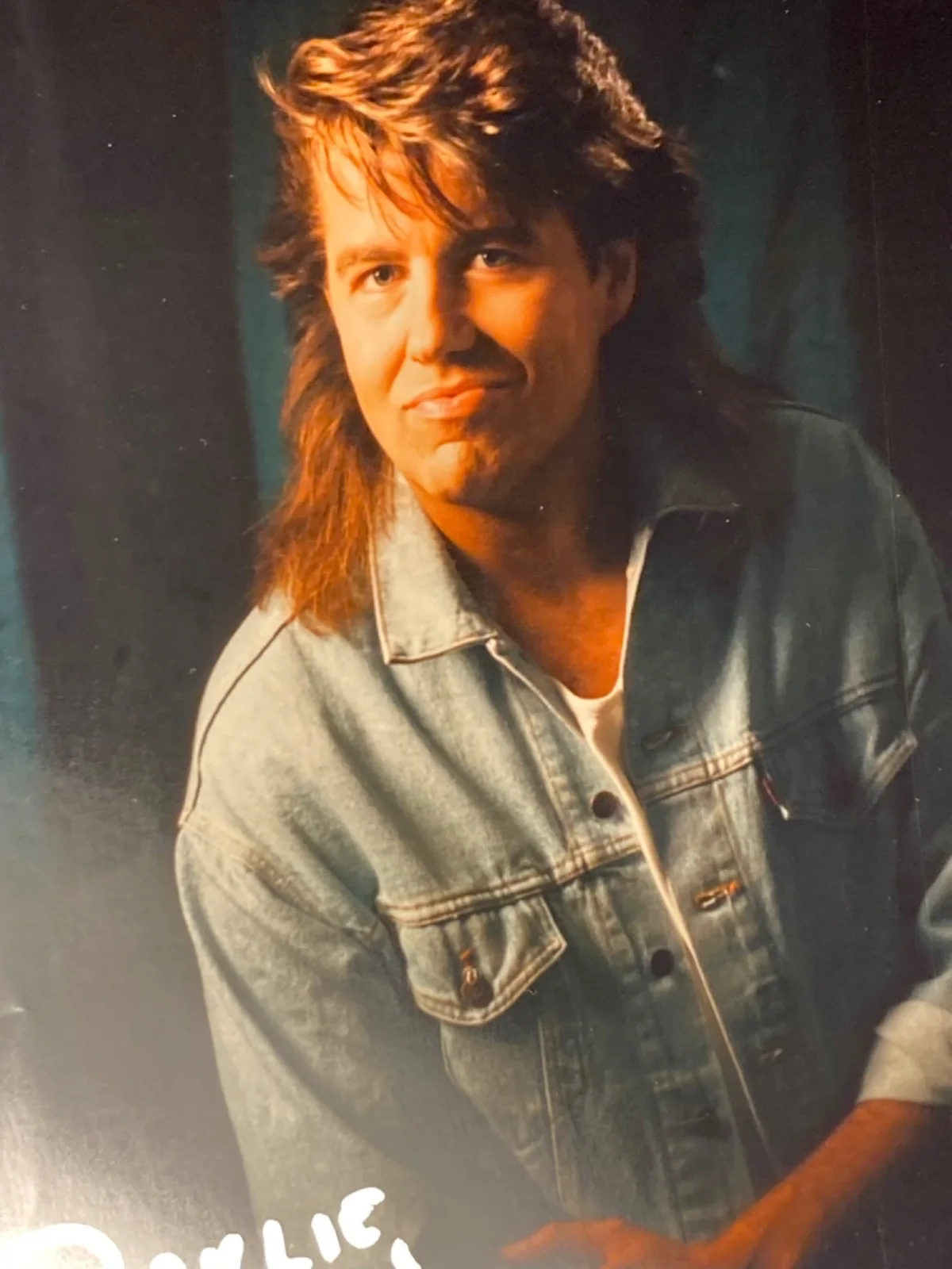 Hand SIGNED Pat Shea 8x10 Fan Club Photo - Country - The Road Less Traveled, изображение 3