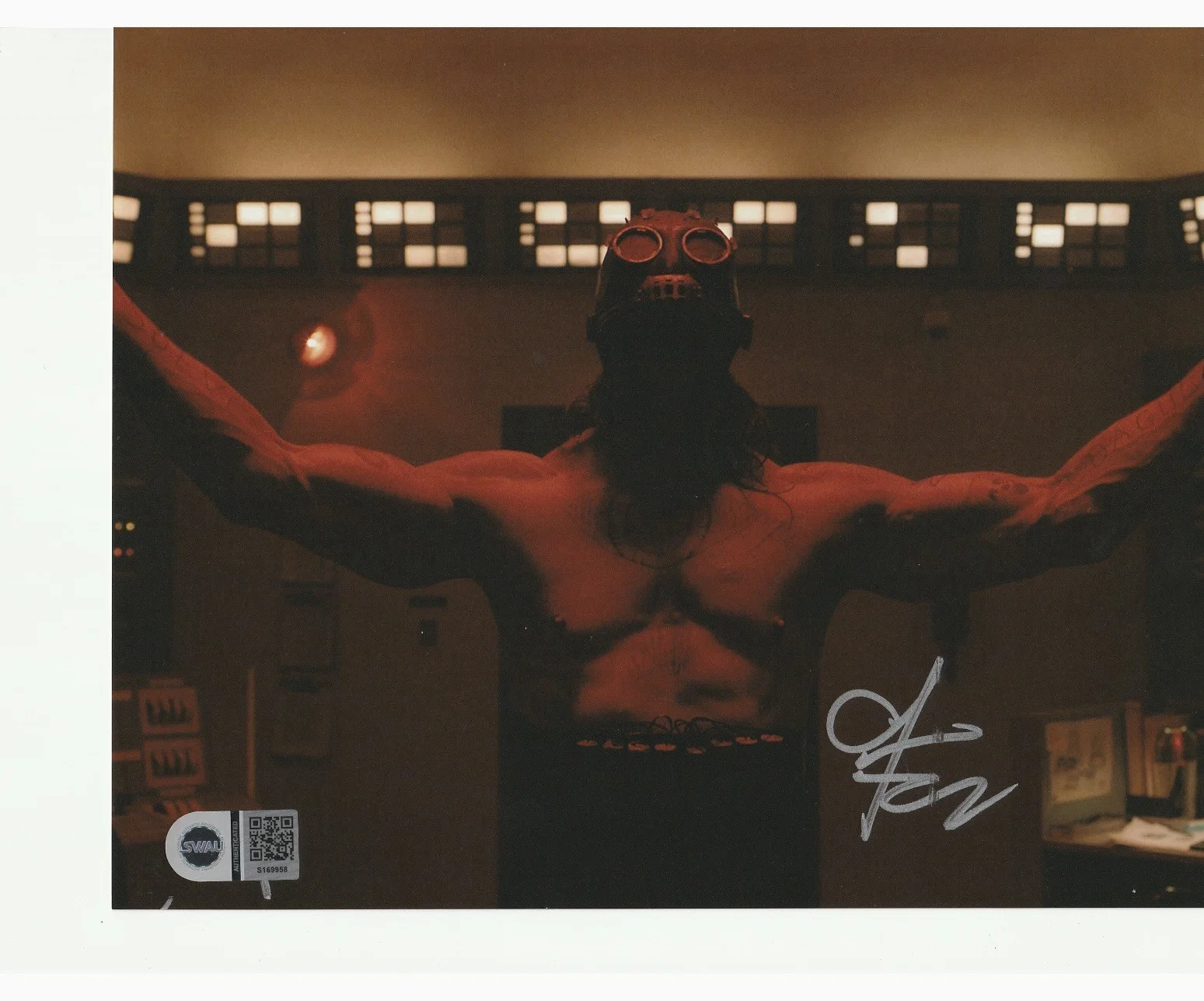 James Preston Rogers — James Preston Rogers signed 8x10 Photo Psycho Killer SWAU Authentication Coa