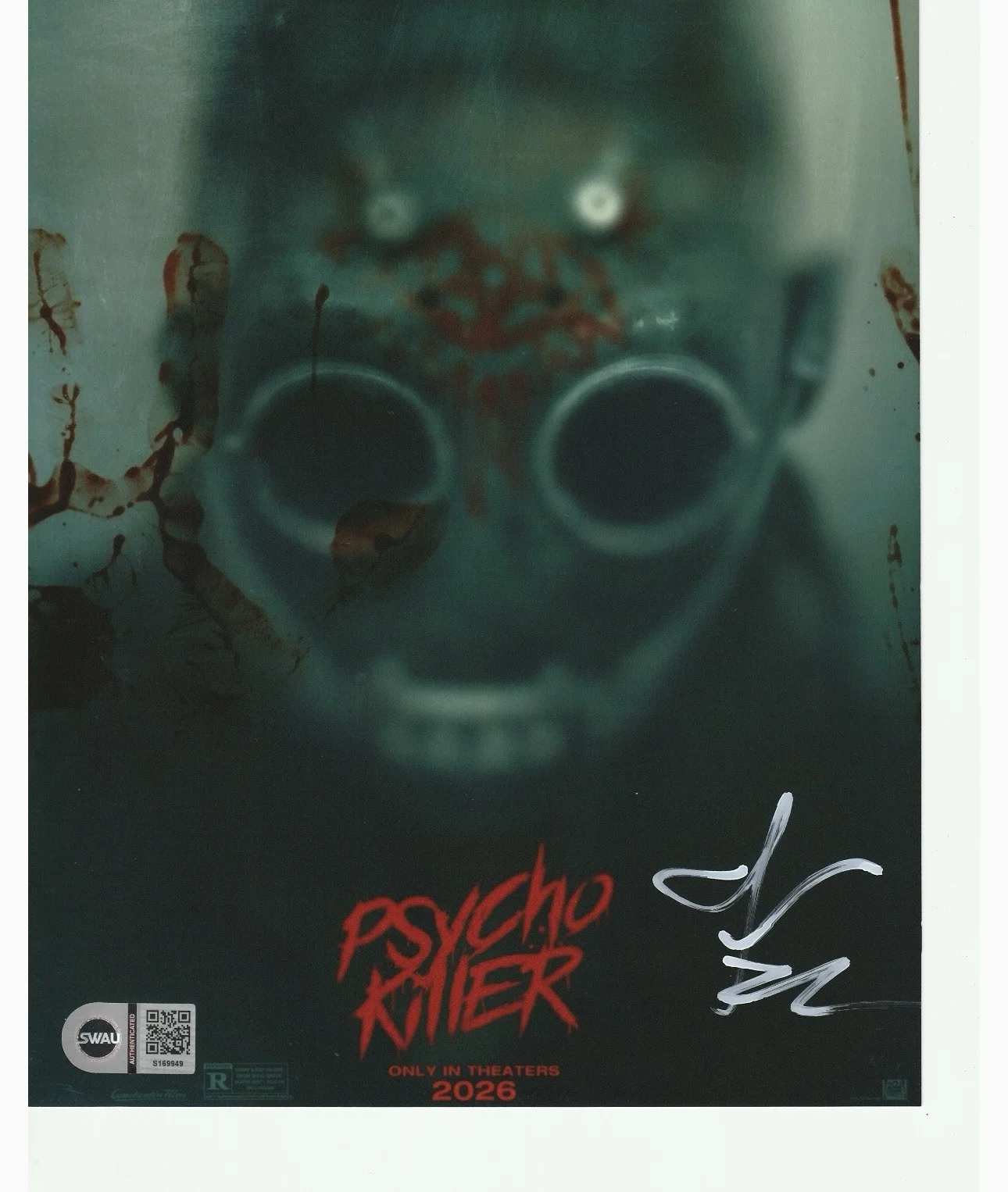 James Preston Rogers — James Preston Rogers signed 8x10 Photo Psycho Killer SWAU Authentication Coa 8