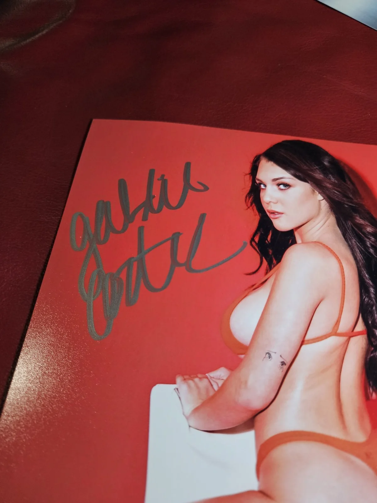 Gabbie Carter — Gabbie Carter (Adult Film Star) Signed Autograhped 8x10 Photo, изображение 2